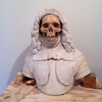 Late 17th Century Italian Vanitas Sculpture Step 4