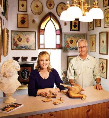 Michelle and William Marhoefer, owners of Broken Art