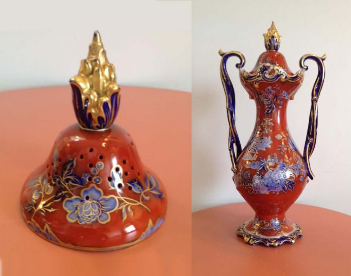 restored potpourri urn