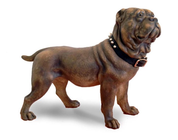 Restored Terra Cotta dog